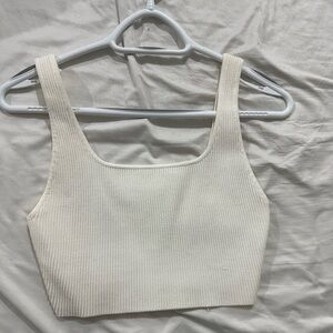 BABATON CROPPED SCULPT TANK